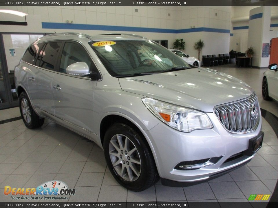 2017 Buick Enclave Convenience Quicksilver Metallic / Light Titanium Photo #3