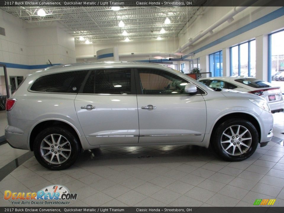 2017 Buick Enclave Convenience Quicksilver Metallic / Light Titanium Photo #4