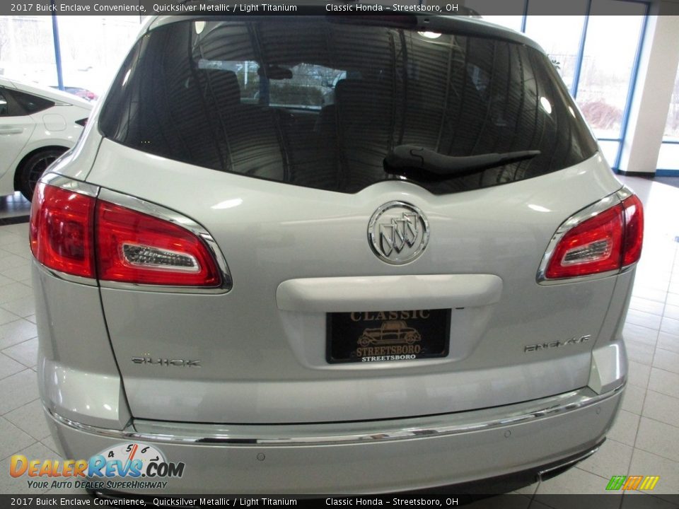 2017 Buick Enclave Convenience Quicksilver Metallic / Light Titanium Photo #8