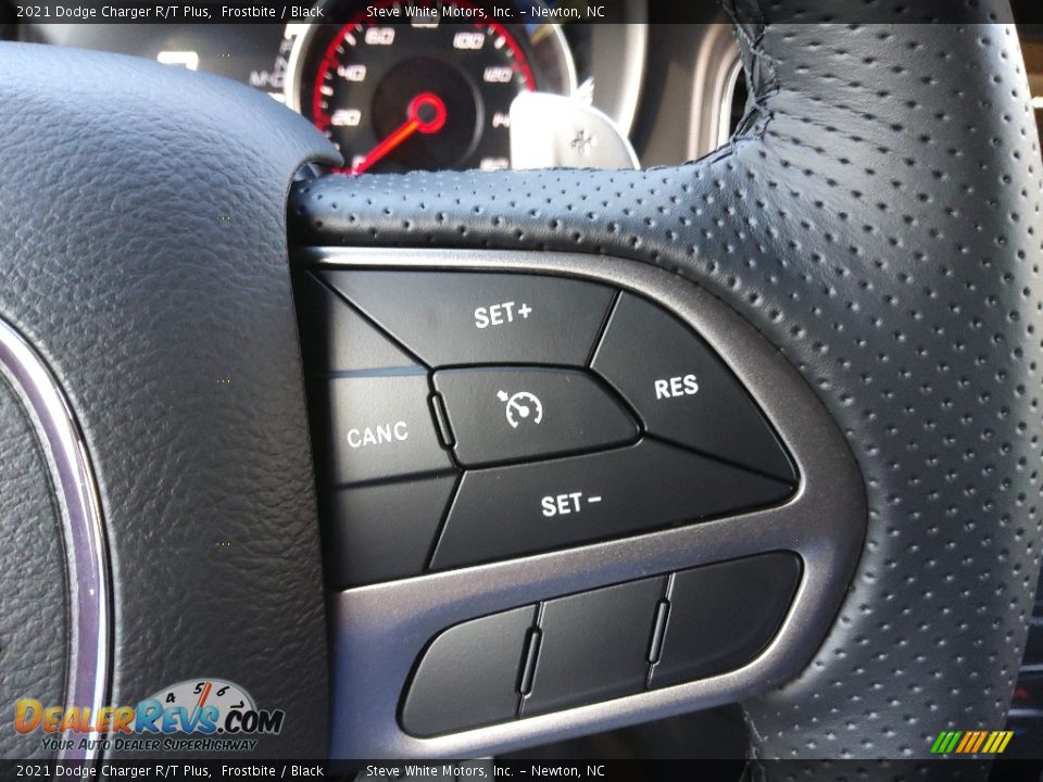 2021 Dodge Charger R/T Plus Frostbite / Black Photo #20