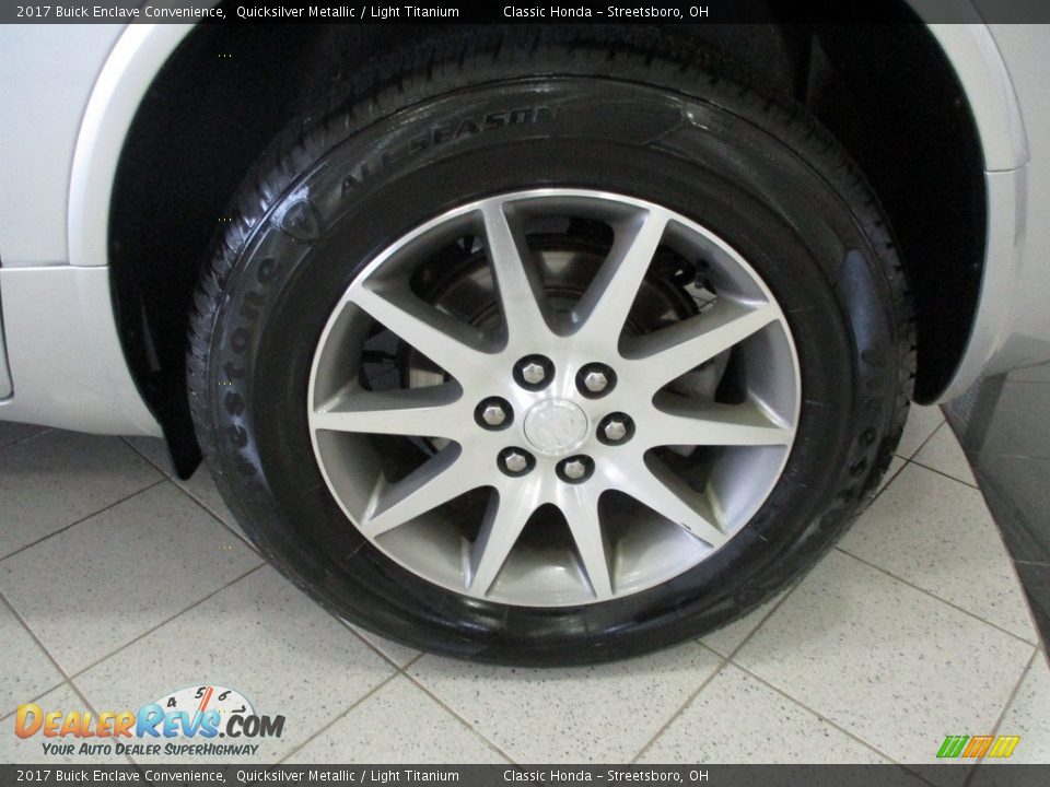 2017 Buick Enclave Convenience Quicksilver Metallic / Light Titanium Photo #11