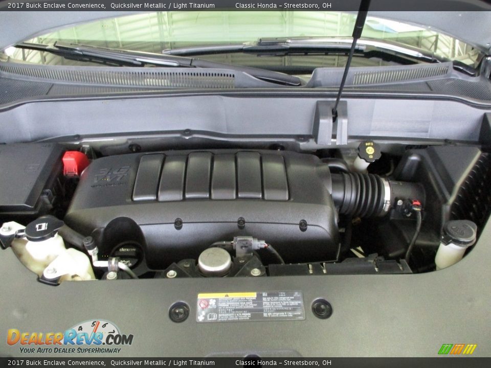 2017 Buick Enclave Convenience Quicksilver Metallic / Light Titanium Photo #13