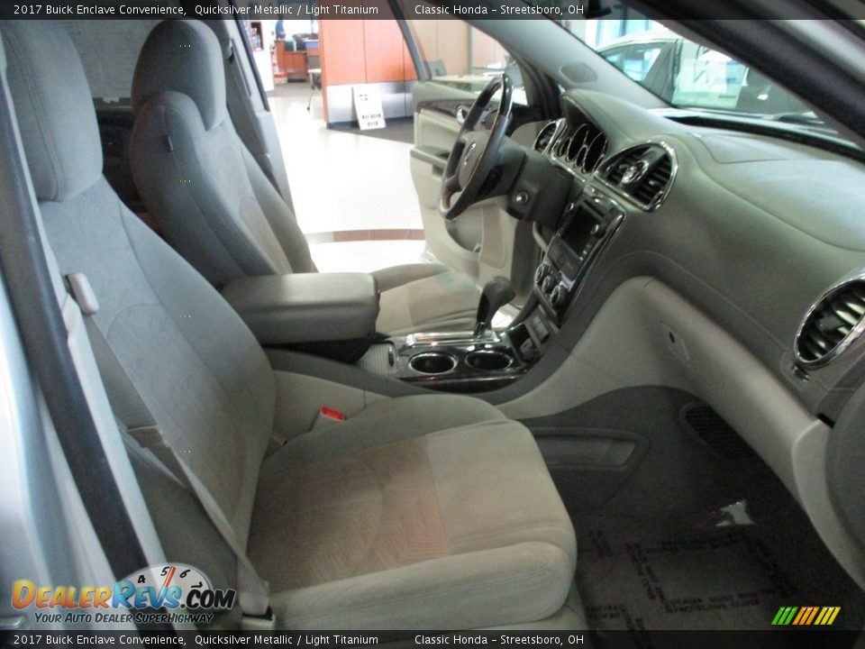 2017 Buick Enclave Convenience Quicksilver Metallic / Light Titanium Photo #16