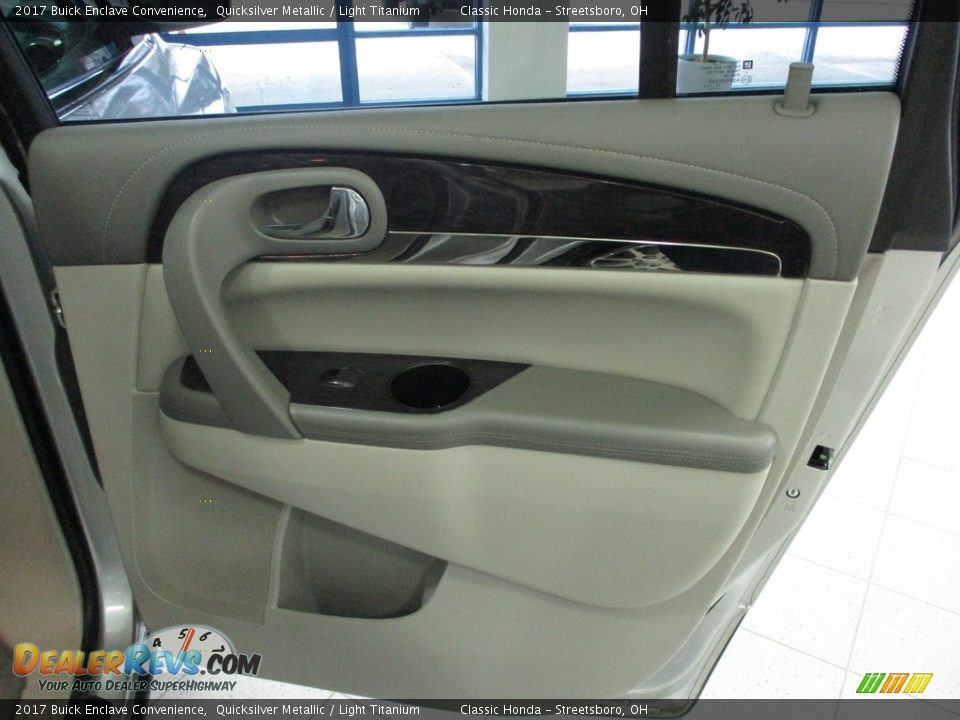 2017 Buick Enclave Convenience Quicksilver Metallic / Light Titanium Photo #17