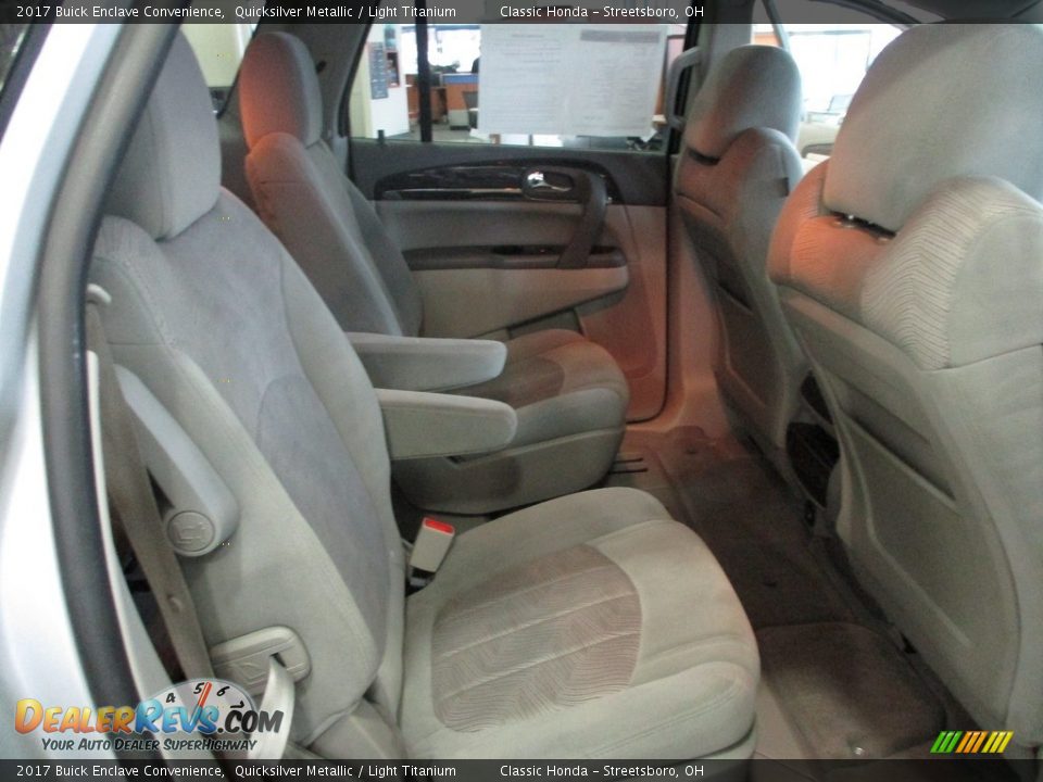 2017 Buick Enclave Convenience Quicksilver Metallic / Light Titanium Photo #19