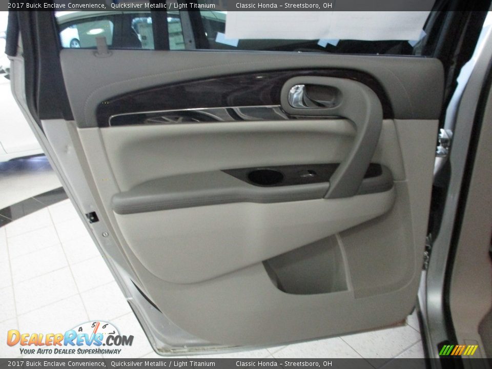 2017 Buick Enclave Convenience Quicksilver Metallic / Light Titanium Photo #23