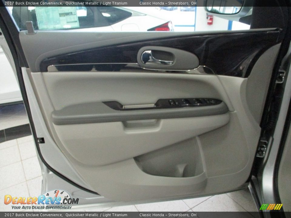 2017 Buick Enclave Convenience Quicksilver Metallic / Light Titanium Photo #27