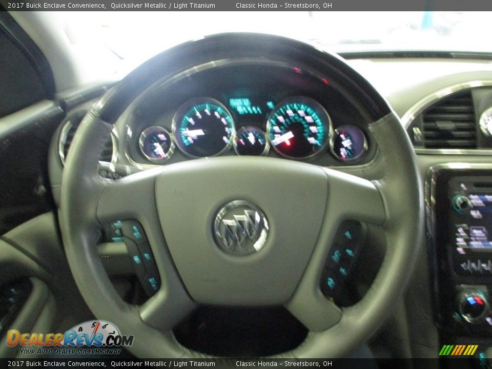2017 Buick Enclave Convenience Quicksilver Metallic / Light Titanium Photo #30