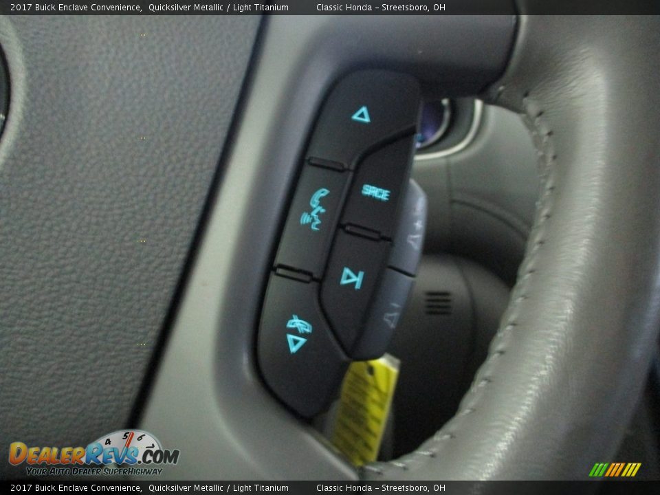 2017 Buick Enclave Convenience Quicksilver Metallic / Light Titanium Photo #31