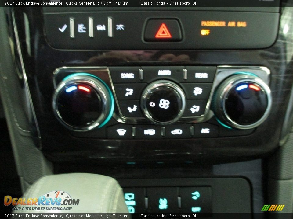 2017 Buick Enclave Convenience Quicksilver Metallic / Light Titanium Photo #36