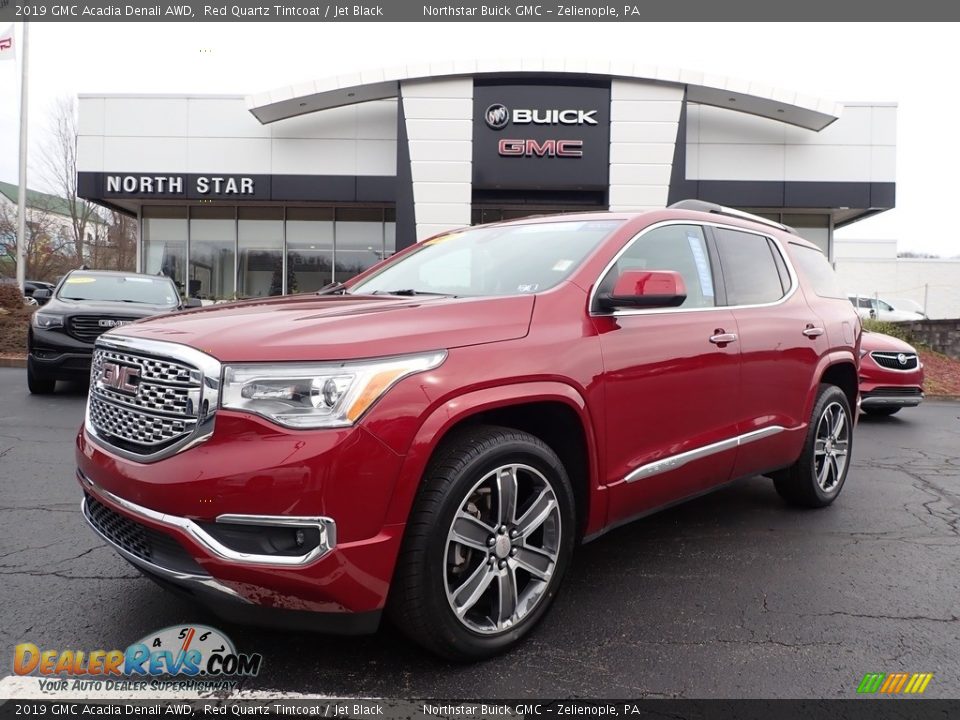 2019 GMC Acadia Denali AWD Red Quartz Tintcoat / Jet Black Photo #1