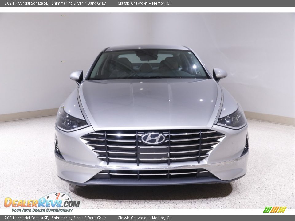 2021 Hyundai Sonata SE Shimmering Silver / Dark Gray Photo #2