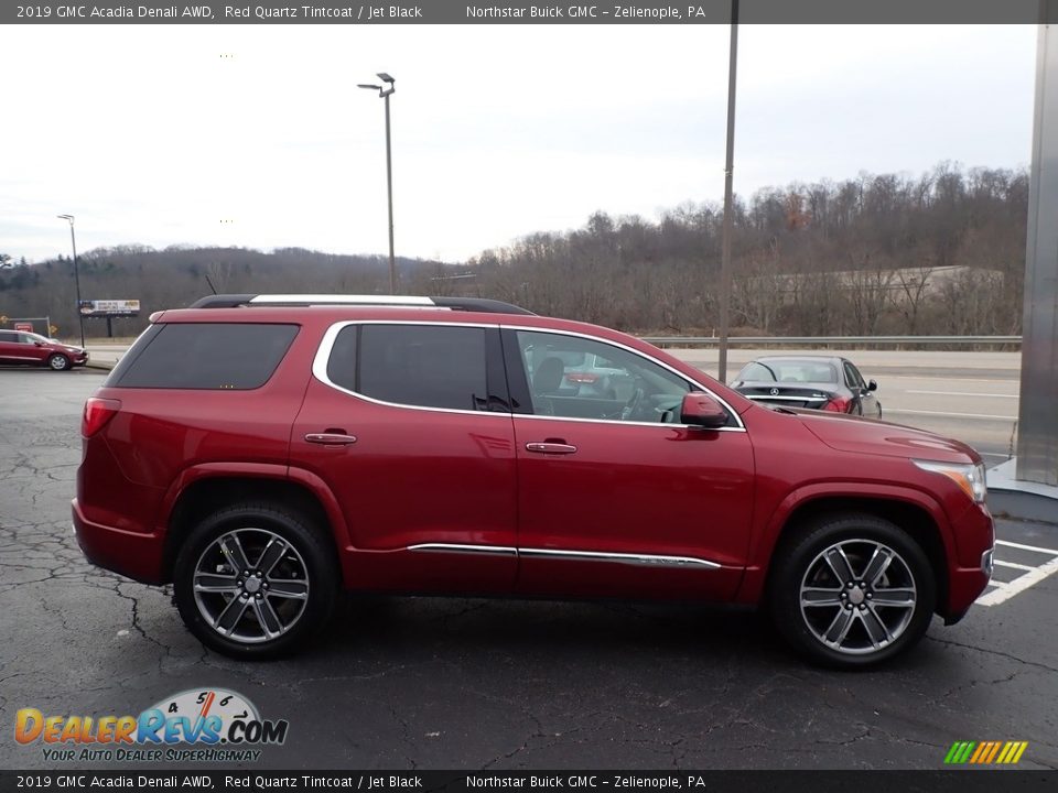 2019 GMC Acadia Denali AWD Red Quartz Tintcoat / Jet Black Photo #5