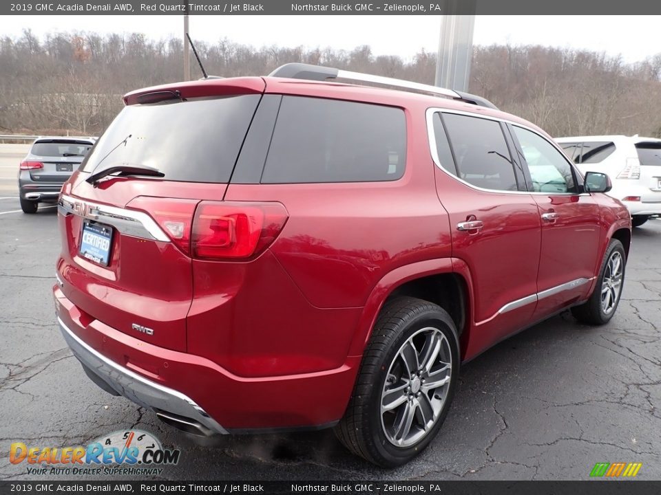 2019 GMC Acadia Denali AWD Red Quartz Tintcoat / Jet Black Photo #8