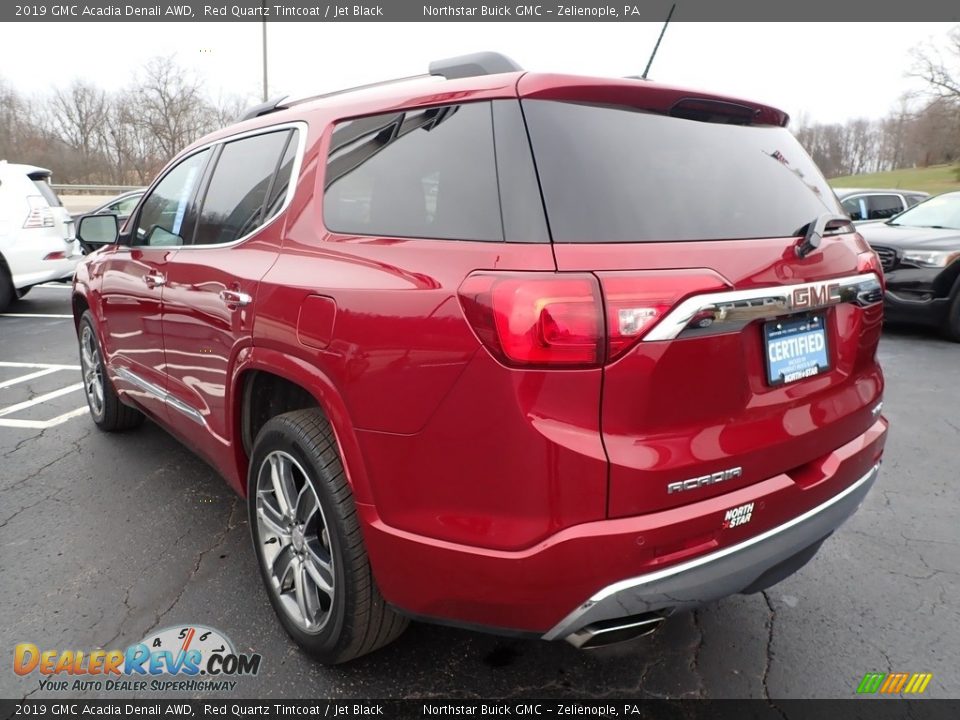 2019 GMC Acadia Denali AWD Red Quartz Tintcoat / Jet Black Photo #11