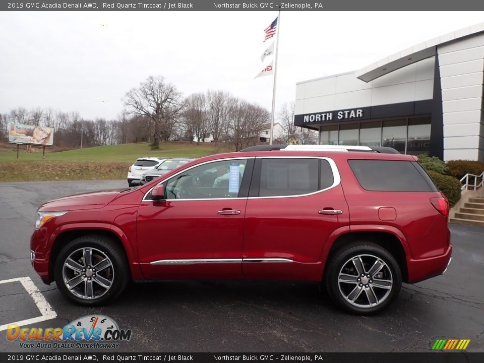 2019 GMC Acadia Denali AWD Red Quartz Tintcoat / Jet Black Photo #12