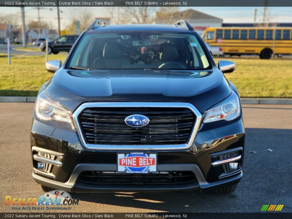 2022 Subaru Ascent Touring Crystal Black Silica / Slate Black Photo #3