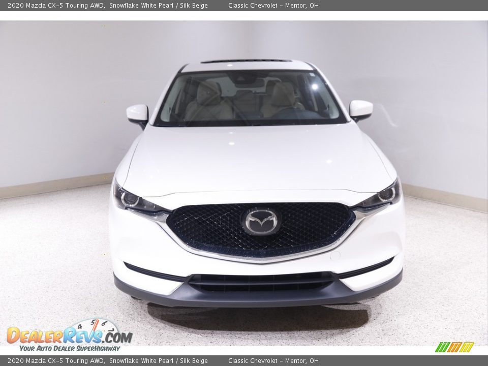 2020 Mazda CX-5 Touring AWD Snowflake White Pearl / Silk Beige Photo #2