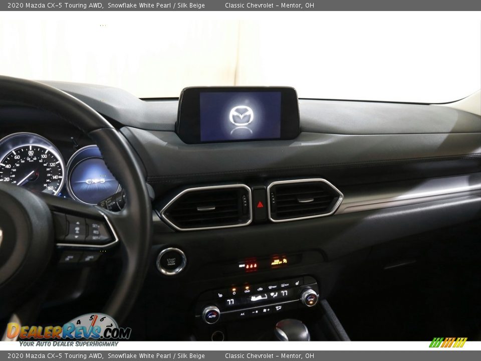 2020 Mazda CX-5 Touring AWD Snowflake White Pearl / Silk Beige Photo #9