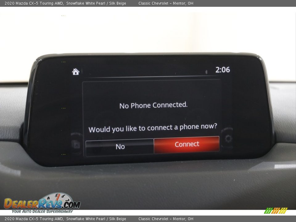 2020 Mazda CX-5 Touring AWD Snowflake White Pearl / Silk Beige Photo #10