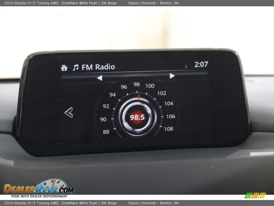 2020 Mazda CX-5 Touring AWD Snowflake White Pearl / Silk Beige Photo #11