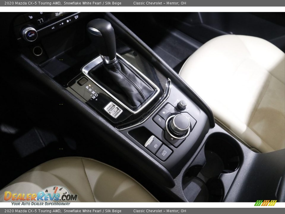 2020 Mazda CX-5 Touring AWD Snowflake White Pearl / Silk Beige Photo #13