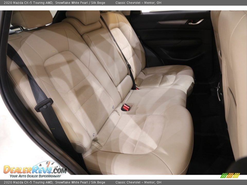 2020 Mazda CX-5 Touring AWD Snowflake White Pearl / Silk Beige Photo #15