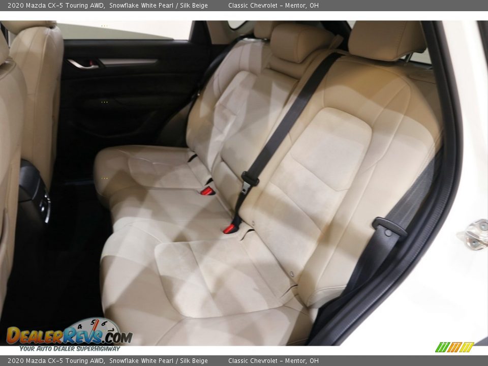 2020 Mazda CX-5 Touring AWD Snowflake White Pearl / Silk Beige Photo #16