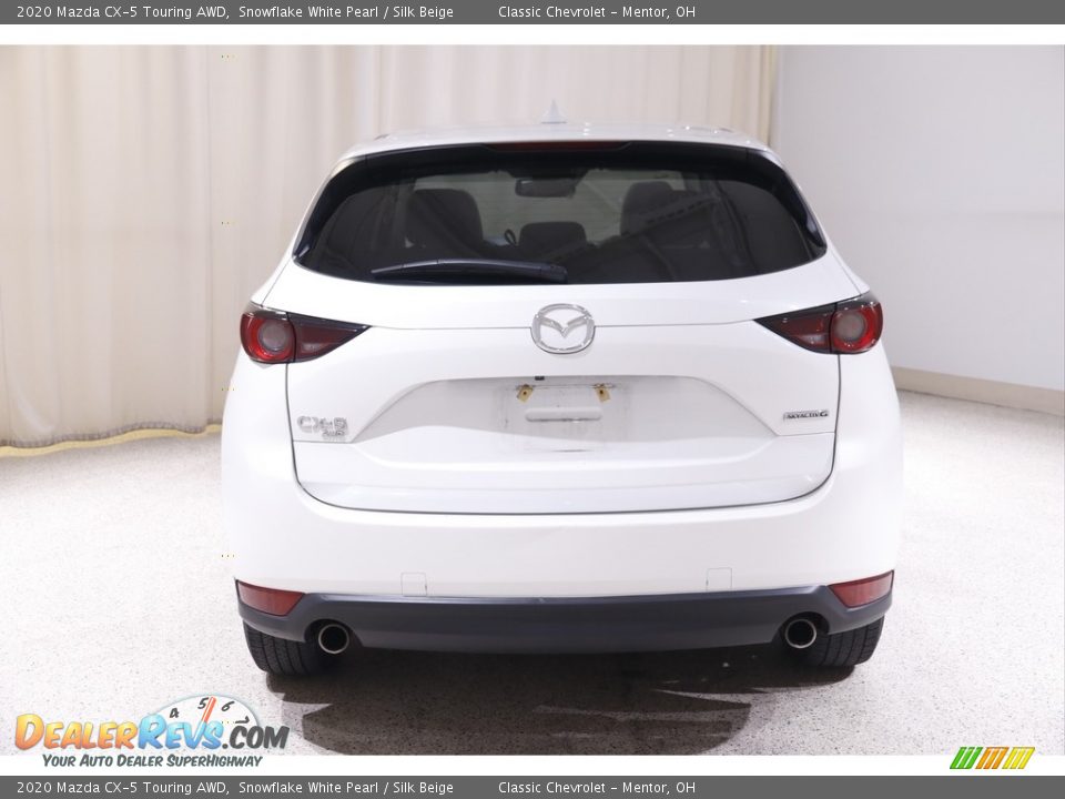 2020 Mazda CX-5 Touring AWD Snowflake White Pearl / Silk Beige Photo #17