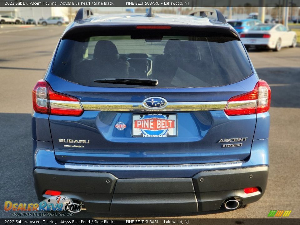 2022 Subaru Ascent Touring Abyss Blue Pearl / Slate Black Photo #6