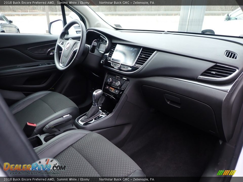 2018 Buick Encore Preferred AWD Summit White / Ebony Photo #6