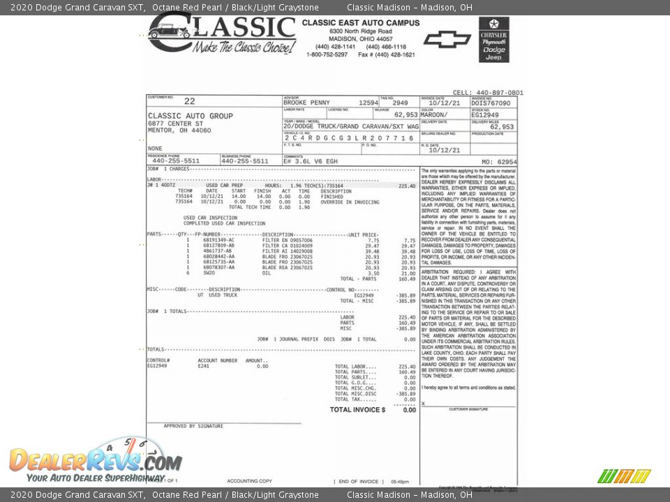 2020 Dodge Grand Caravan SXT Octane Red Pearl / Black/Light Graystone Photo #2