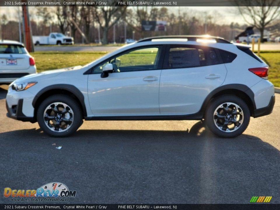 2021 Subaru Crosstrek Premium Crystal White Pearl / Gray Photo #4