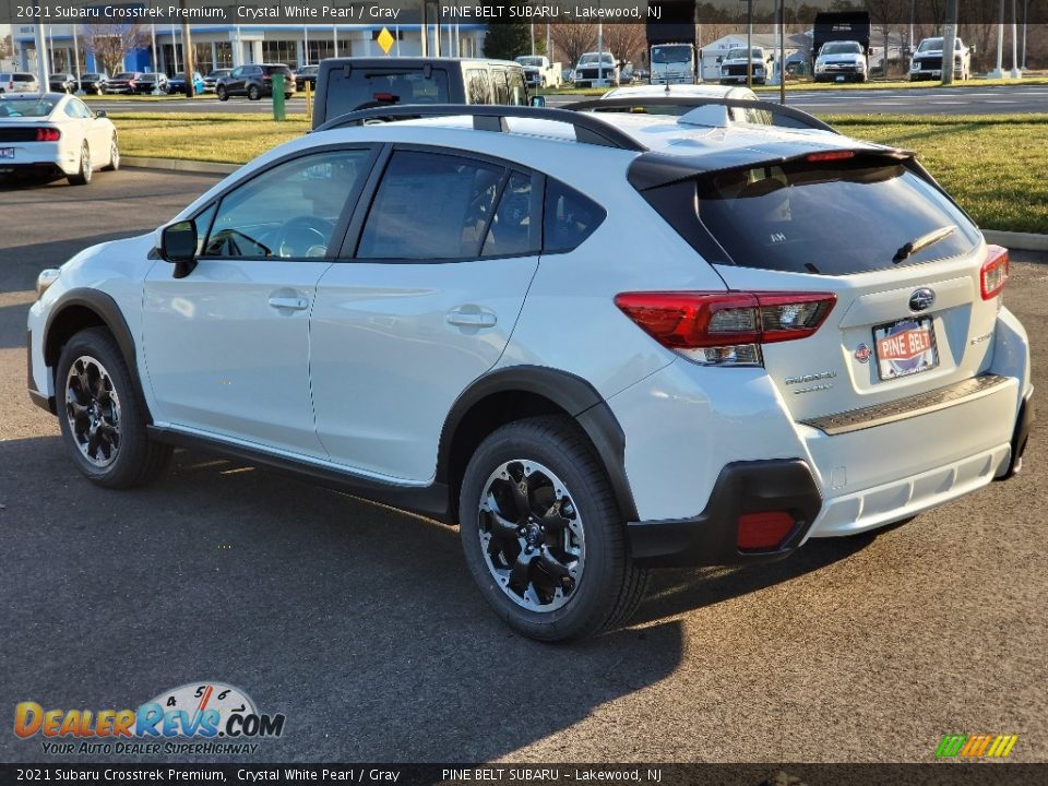 2021 Subaru Crosstrek Premium Crystal White Pearl / Gray Photo #6