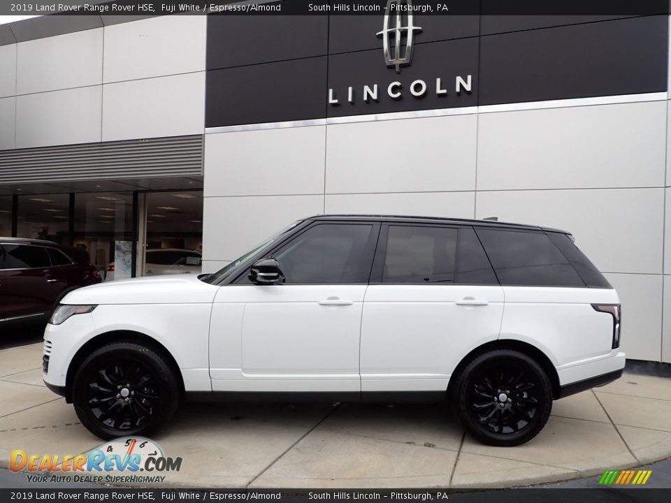 2019 Land Rover Range Rover HSE Fuji White / Espresso/Almond Photo #2