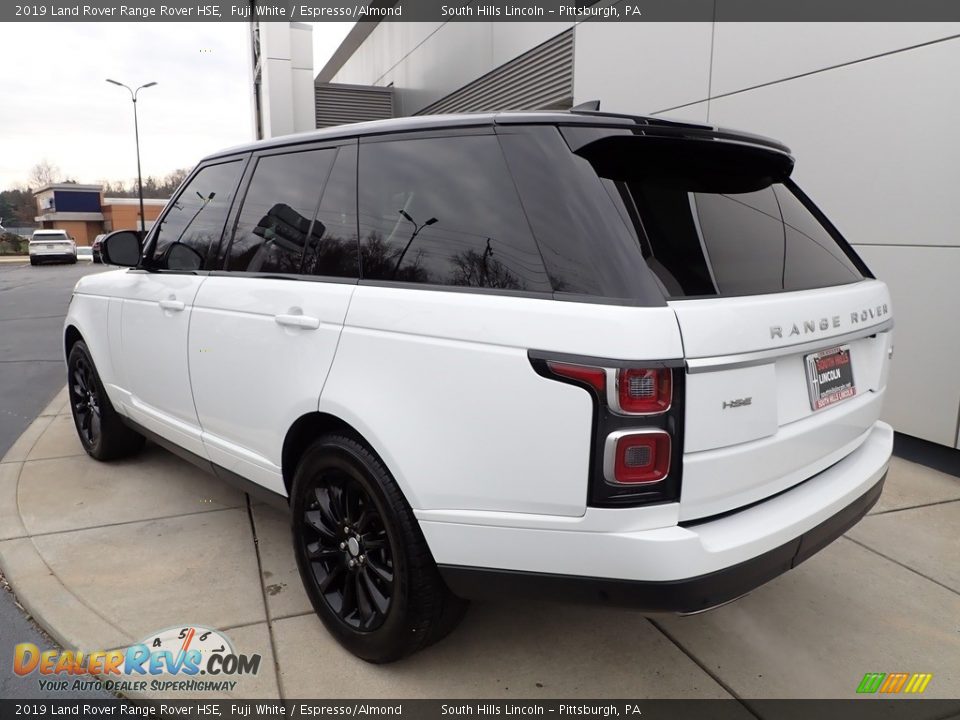 2019 Land Rover Range Rover HSE Fuji White / Espresso/Almond Photo #3