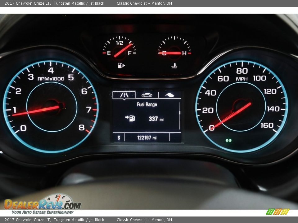 2017 Chevrolet Cruze LT Gauges Photo #8