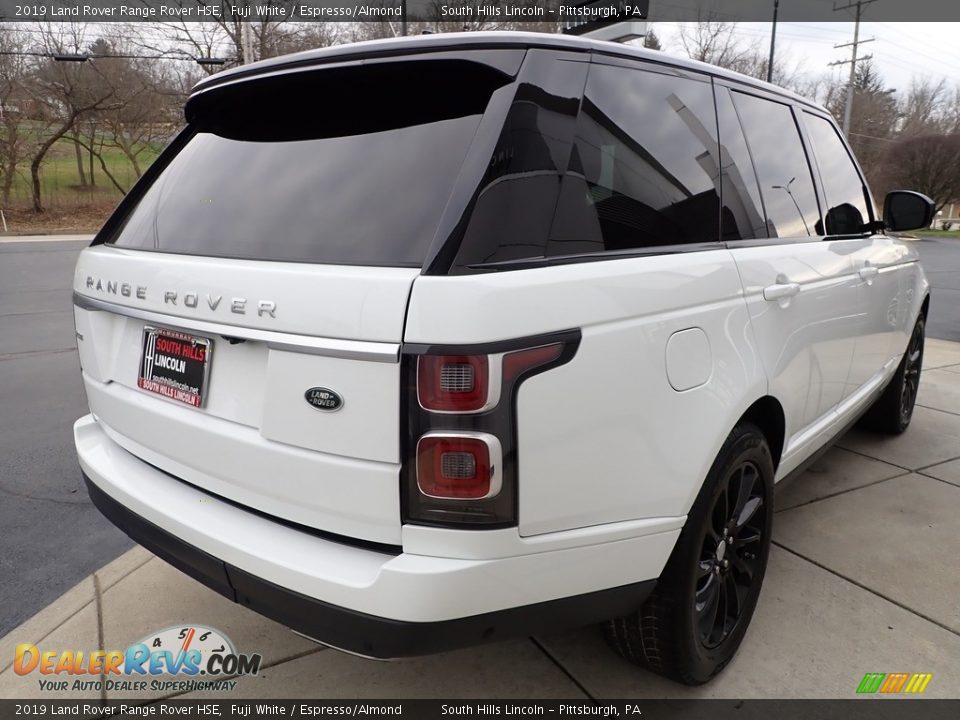 2019 Land Rover Range Rover HSE Fuji White / Espresso/Almond Photo #6