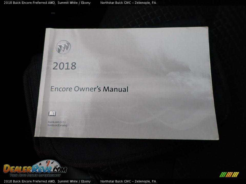 2018 Buick Encore Preferred AWD Summit White / Ebony Photo #29