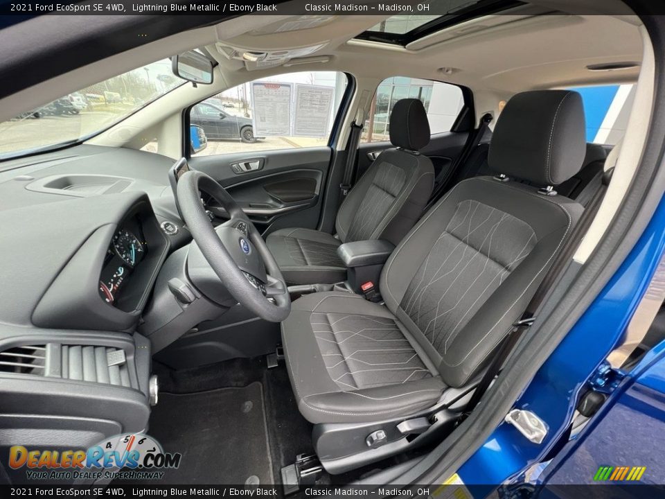 Front Seat of 2021 Ford EcoSport SE 4WD Photo #6