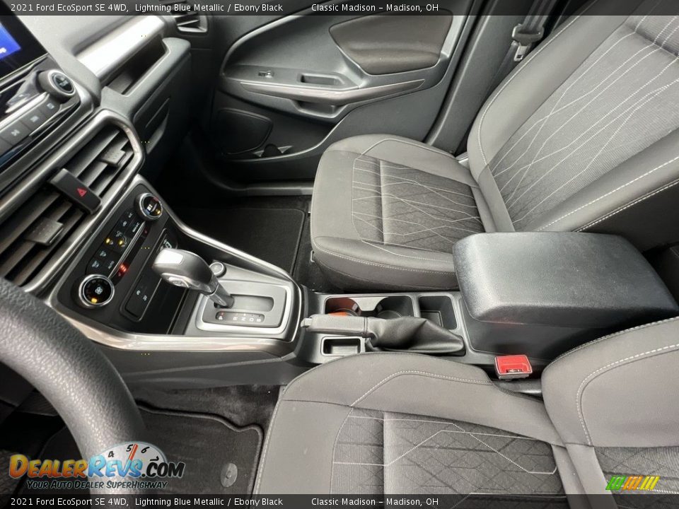 2021 Ford EcoSport SE 4WD Lightning Blue Metallic / Ebony Black Photo #11