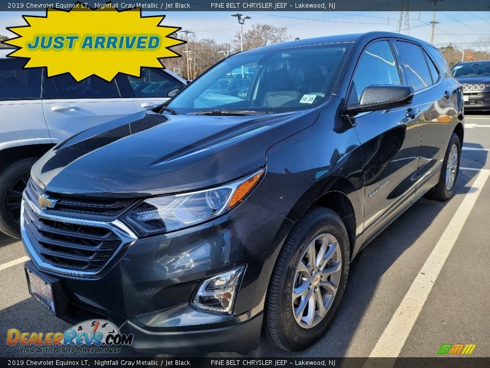 2019 Chevrolet Equinox LT Nightfall Gray Metallic / Jet Black Photo #1