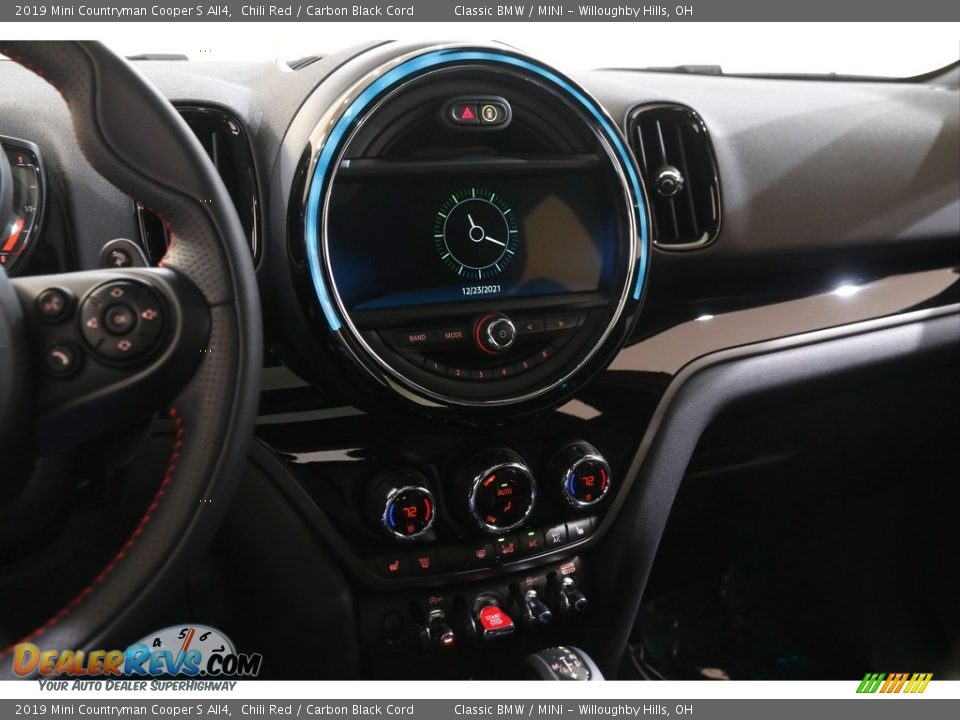 2019 Mini Countryman Cooper S All4 Chili Red / Carbon Black Cord Photo #9