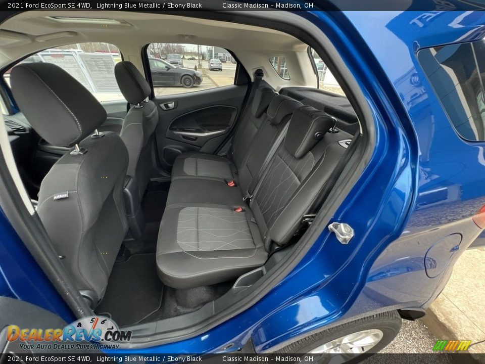 Rear Seat of 2021 Ford EcoSport SE 4WD Photo #13