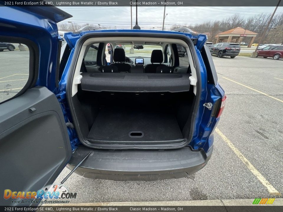 2021 Ford EcoSport SE 4WD Lightning Blue Metallic / Ebony Black Photo #14