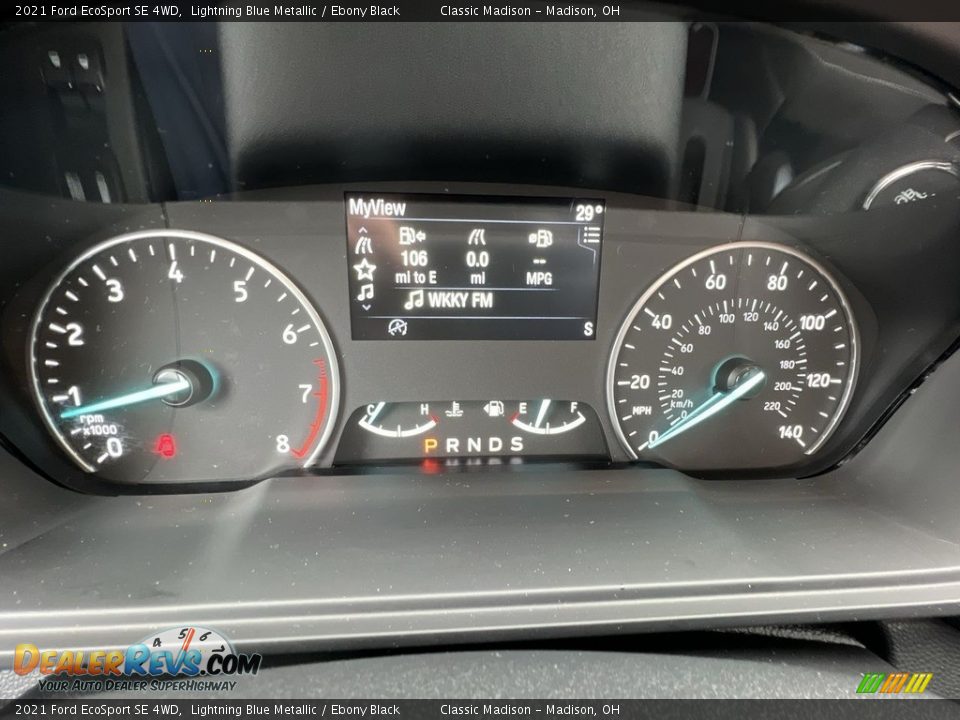 2021 Ford EcoSport SE 4WD Gauges Photo #19