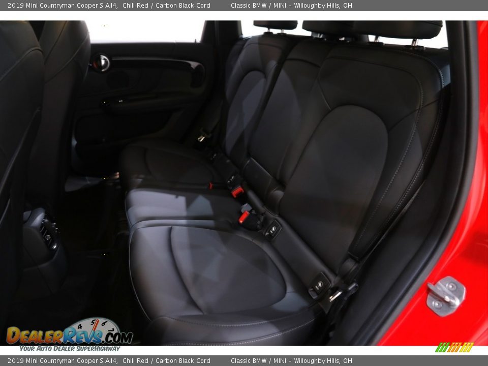 2019 Mini Countryman Cooper S All4 Chili Red / Carbon Black Cord Photo #18