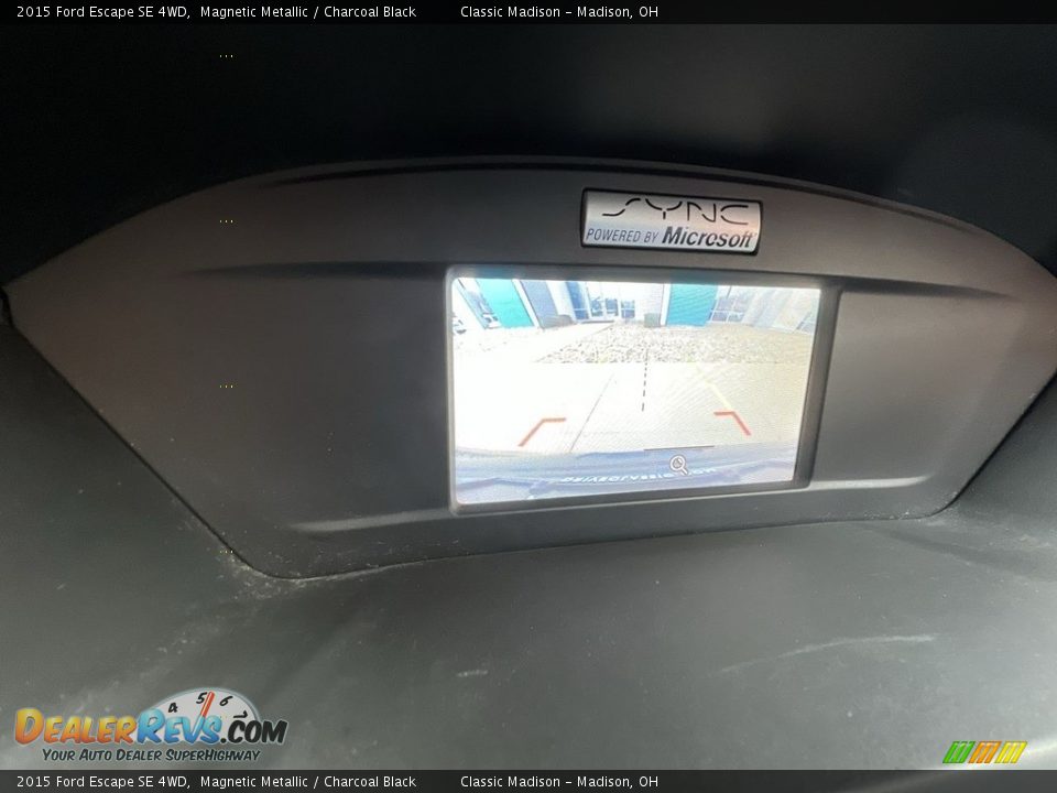2015 Ford Escape SE 4WD Magnetic Metallic / Charcoal Black Photo #10