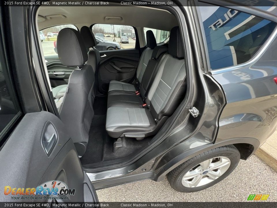 2015 Ford Escape SE 4WD Magnetic Metallic / Charcoal Black Photo #13