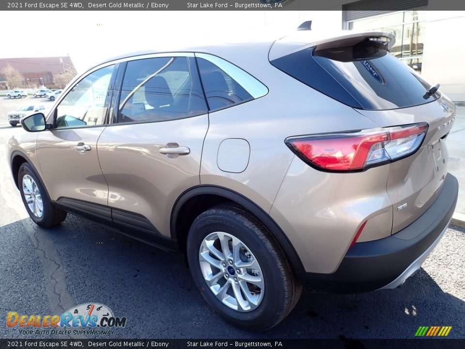 2021 Ford Escape SE 4WD Desert Gold Metallic / Ebony Photo #3